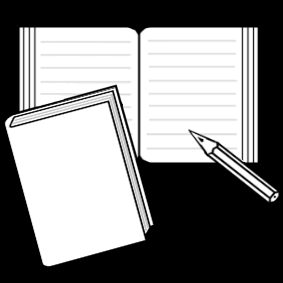 book and notebook